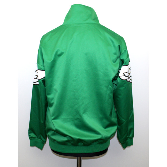 C0 New Nike Jordan Quarter Zip Jacket Shirt Top Satin Wings AO0406-302 Sz S $125 - Picture 3 of 6